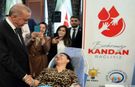 Erdoğan'dan Kan Bağışçılarına Ziyaret