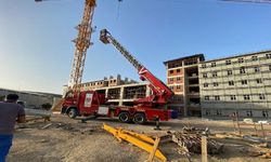 Manisa'da 33 Metre Yükseklikte Kurtarma Operasyonu