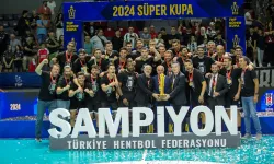 Hentbol 2024 Erkekler Süper Kupası'nda şampiyon Beşiktaş