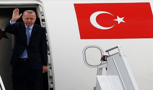 Cumhurbaşkanı Erdoğan Kazakistan'a gitti