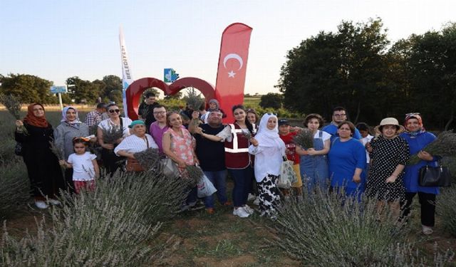 Özel çocuklar Lavanta Bahçesi’nde buluştu